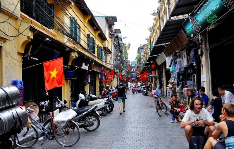 New Apart Hotel Hanoi Buitenkant foto